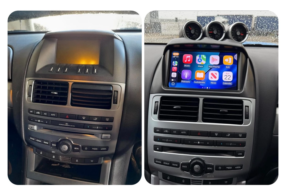 Ford Falcon FG MK1 Premium SatNav GPS CarPlay conversion kit