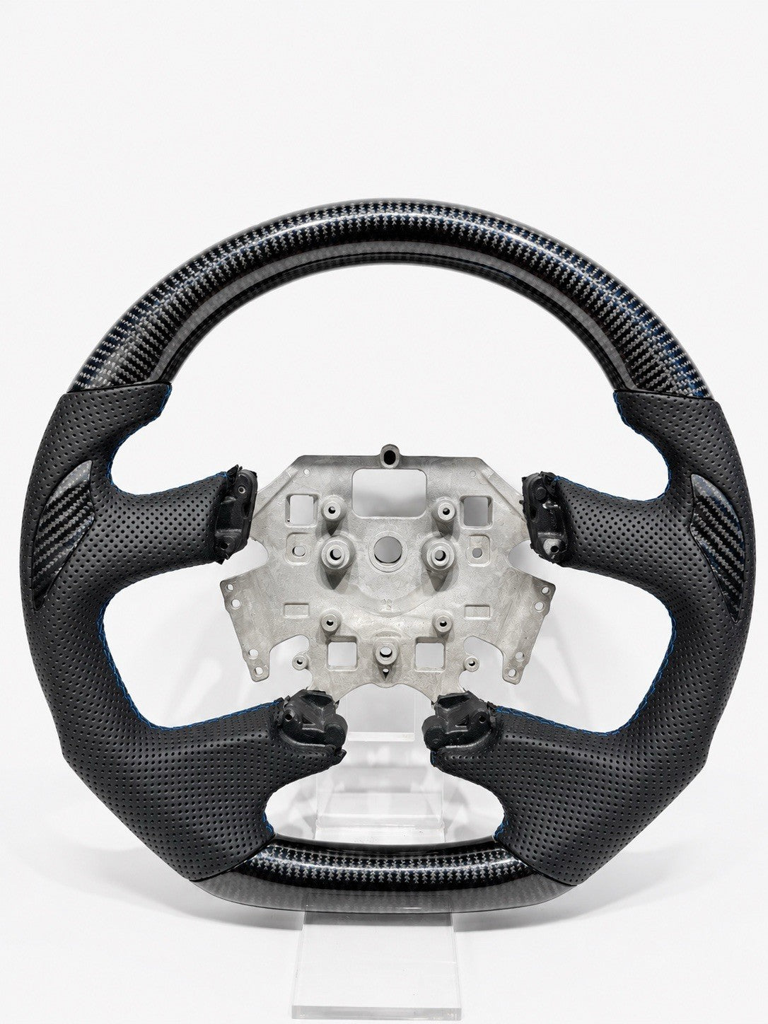 Ford Falcon FG MK1/MK2/FGX 2008–2016 Premium Steering Wheel – Blue Stitching