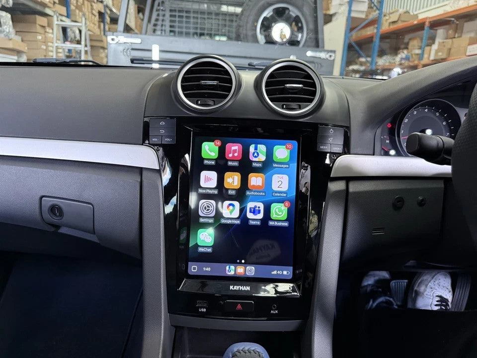 Holden Commodore VE Series 2 2010–2013 Premium SatNav + GPS CarPlay Head Unit + Factory Plug