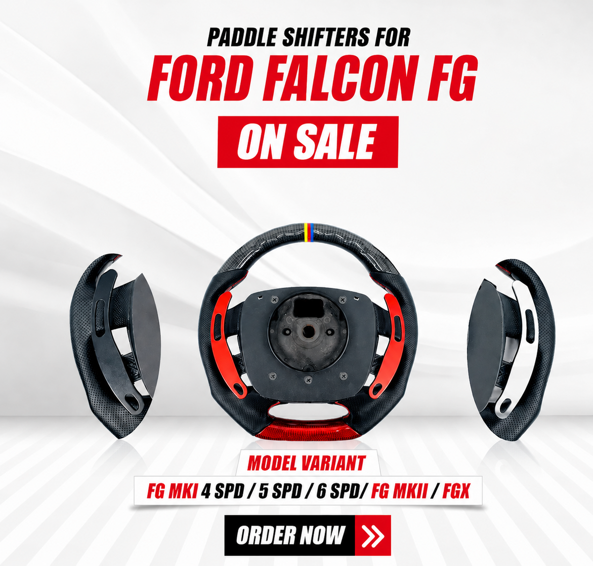 Ford Falcon FG MK1/MK2/FGX paddle shifter upgrade