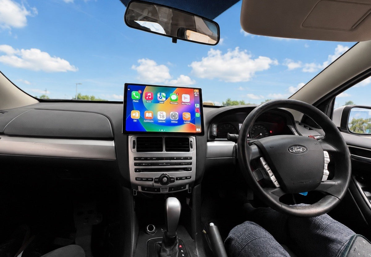 SatNav +GPS CarPlay Unit for Ford Falcon FG MK1 2008-2011 13.3 Inches