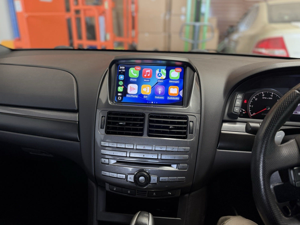 CarPlay Unit for Ford Falcon FGX with Factory Camera Sensor Plug